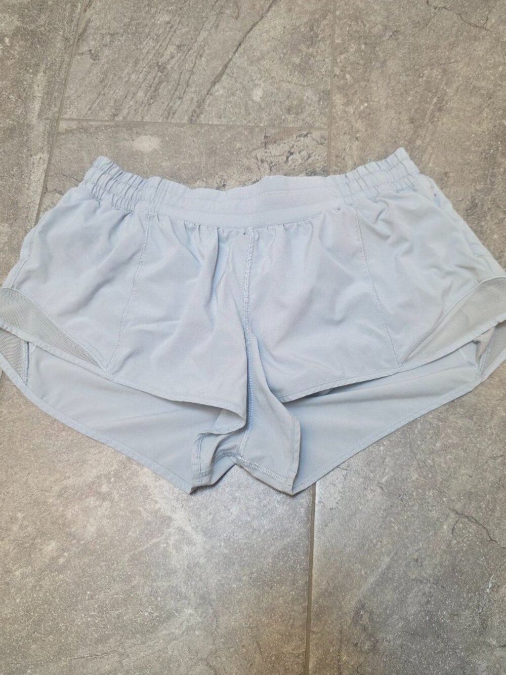 Lululemon Shorts Size 10 Light blue Excellent Condition